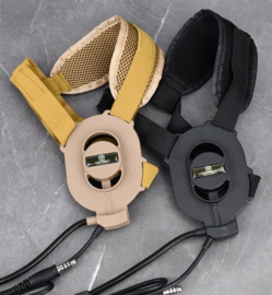 PRR headset - nu in Coyote of Zwart