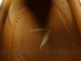 KM Koninklijke Marine Tropen schoenen wit merk Defensie - lederen zool , rubber inzet - NIEUW - maat 10M - origineel