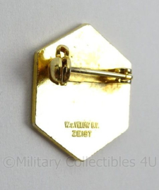 KL Landmacht EHBO eenheids diploma - afmeting 2 x 2 cm - metaal - origineel