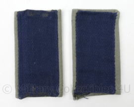 BB Bescherming Bevolking epauletten verbindings-, verkennings-, waarschuwingsdienst & administratie- 9½ x 5¼ cm - origineel