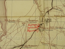 Duitse stafkaart Sonderausgabe 1940 - Ak-Metschetj L-36-XI Ost-  98 x 89 cm.! - schaal 1:100000 - origineel