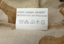 KL Nederlandse leger hoed zomer desert Bush hat boonie Desert - maat 58 of 59 cm - origineel