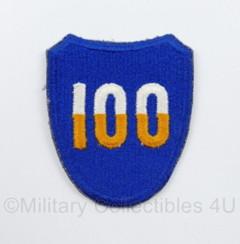 US WO2 100th Infantry division patch   -  7 x 6 cm - origineel