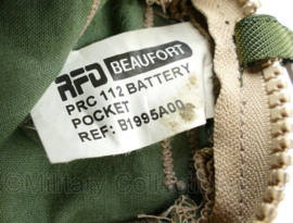 Britse leger PRC 112 Battery Pocket Desert DPM - 15 x 5 x 9 cm - gebruikt - origineel
