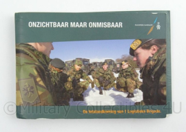 KL Landmacht naslagwerk totstandkoming 1 Logistieke Brigade - afmeting 15,5 x 10,5 cm - origineel