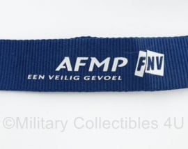 AFMP Algemene Federatie voor Militair Personeel FNV halskoord voor flesje  - origineel
