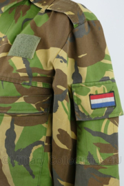 KL Nederlandse leger winter woodland uniform jas - jas basis winter - gebruikt - origineel