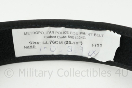 Britse Metropolitan Police equipment belt - 64 tot 76 cm - licht gebruikt - origineel