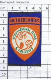 KL Sinaï missie Mutinational Force & Observers embleem - 8 x 5 cm - origineel