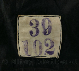 Schalkhaar politie uniform 1939 - met kraagemblemen en schouderstukken - maat 102 - origineel WO2 Duits/Nederlands