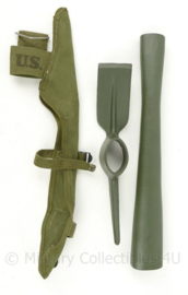 WO2 US Pickaxe houder OD green - ZONDER pickhouweel - origineel