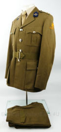 KL DT uniform jas en broek set 1e Luitenant Aan- en afvoertroepen 1962 - maat Medium - origineel