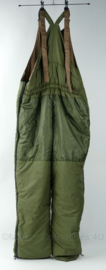 Snugpak Sleeka Salopettes Reversible Full Leg Zip  insulated trousers met bretels Olive/Coyote - maat MEDIUM - nieuw - origineel