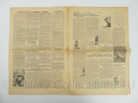 WO2 Duitse krant 8 Uhr Blatt 15 juli 1944 - 47 x 32 cm - origineel
