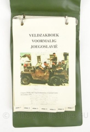 KL Landmacht  veldzakboek voormalig Joegoslavie - 20 x 13 cm - origineel