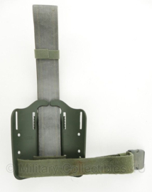 Safariland leg panel met beenriem en holster mount - 38 x 16 cm - origineel
