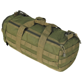 Ronde tactical bag GROEN - 12 liter