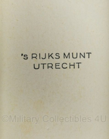 Defensie Medaille doosje 's Rijksmunt Utrecht - zonder inhoud - 12,5 x 5 cm - origineel