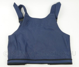 Merk Damen motorbroek bovendeel blauw leder - maat 50 - origineel