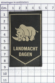 Defensie Landmachtdagen GVT 13 Gemechaniseerde brigade 13 Lichte Brigade  embleem - 8,5 x 5 cm - origineel