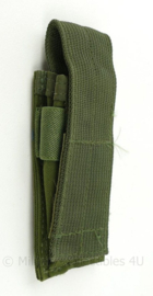 Defensie groene Glock 17 single mag pouch - 14 x 5 x 2½ cm - licht gebruikt - origineel