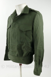 US Officer Style ike jas donkergroen - maat 50 - origineel naooorlogs