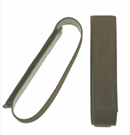 Broek elastiek - blousing band 3 cm breed met klittenband  groen - 1 paar