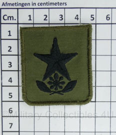 KL Nederlandse leger GVT borst embleem Humanistisch raadsman of vrouw - met klittenband - 5 x 5 cm - origineel