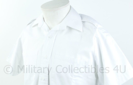 British Royal Navy officer Shirt white , korte mouw - Maat 40 - Origineel