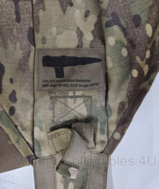 Link Tail Ammunition Bandolier tas voor MAG band Multicam - 107 x 14 cm - licht gebruikt - origineel