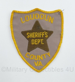 Amerikaanse Politie embleem American Loudoun County VA Sheriff's Dept. patch - 12 x 10 cm - origineel
