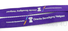 CDC Commando Diensten Centra keycord - Directie Beveiliging Vastgoed - origineel