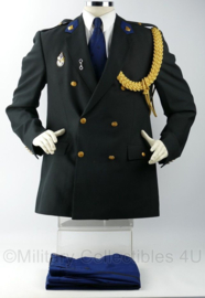 Nederlandse Politie Ceremoniele uniform set met brevetkoord en nestel compleet - met koord en brevet - maat 55 - origineel