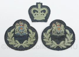 Britse RAF Royal Air Force insignes SET van 3 stuks - origineel