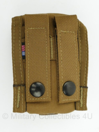 US Coyote handgrenade pouch MOLLE - 8 x 4 x 12 cm - nieuw - origineel