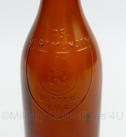 WO2 Duitse 1937 bierfles Dortmunder Ritter Bier fles 0,5 l gemaakt in 1937 beugelfles - origineel
