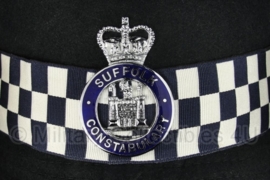 Britse dames politie hoed - Suffolk Constabulary -  maat 7 3/8 (maat 59)  - origineel