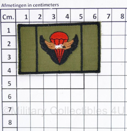 Parawing embleem stof Estland - 6 x 4 cm - origineel