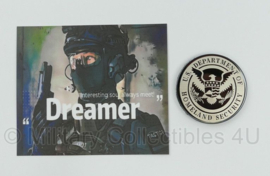US Department of Homeland Security insigne replica - 3,5 cm. diameter