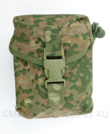 Defensie NFP Multi camo Opbouwtas Persoonlijk GNK IFAK geneeskundige dienst tas met inhoud - gebruikt - 18 x 14 x 6 cm - origineel