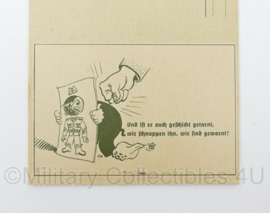 WO2 Duitse pak veldpost bladen (10 stuks) leeg - 18 x 12,5 cm - origineel