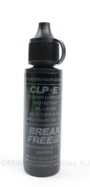 Break-Free CLP-E Cleaner Lubricant Protectant reinigingsolie voor wapens - 20 ml inhoud - origineel