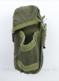 US Army M16 Mag pouch met 1 grenade holder munitie tas - 11 x 9 x 17 cm - gebruikt - origineel