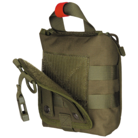 Medische tas geneeskundige dienst BLS IFAK Bag MOLLE - SMALL  - 16 x 18 x 8 cm. - nieuw gemaakt - GREEN