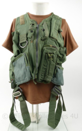 KLU Beaufort Load Master Jerkin Mk 1 met NIJ3 kogelwerende plaat - maat Medium - gedragen - origineel