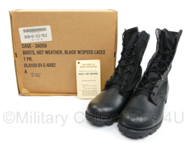 US Army en korps mariniers Jungle boots Hot Weather Black with Speed Laces  - met Panama zool - NIEUW in doos - US size 9,5R / 10,5R / 11R