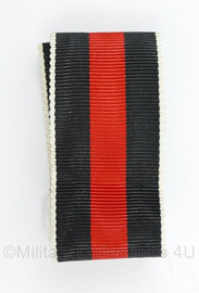 WO2 Duits Sudetenland 1938 medaille lint - 23 x 2,5 cm - origineel