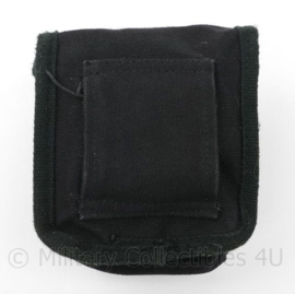 Zwarte koppeltas - 13 x 6½ cm