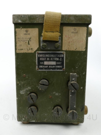 Deense leger Military Receiver Tesam Electric Warningreceiver Varslingsmodtager HSGT M-4/FRM-2 1967 - 36 x 16 x 24 cm - origineel