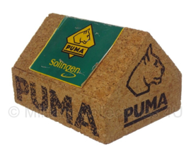 KL Nederlandse leger Puma mesblok kurk - 20 x 15 x 12,5 cm - origineel